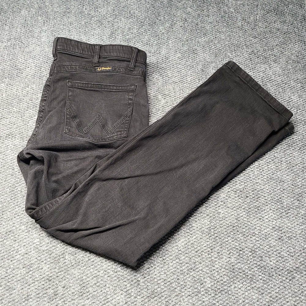 Wrangler Willow Ultimate Riding Jeans Women Boot Cut Black Size 17x34